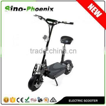 Sino-phoenix ce 1600w brushless motor electric scooter with 12" off-road tire ( PES02-1600W )