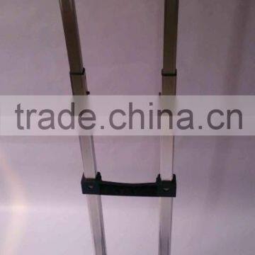 Luggage metal telescopic pull handle,Aluminium or Iron telescoping luggage handle,Retractable Luggage parts handle