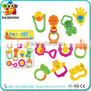 New arrival white noise baby rattle teether infant toys for promotion