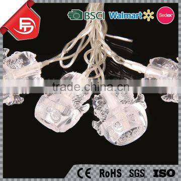 TZFEITIAN OEM/ODM Red Color Santa Claus Christmas Cluster Lights photo-5
