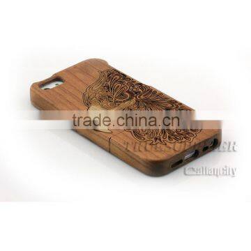 eagle design wood case for iPhone5s wooden case for iPhone5s