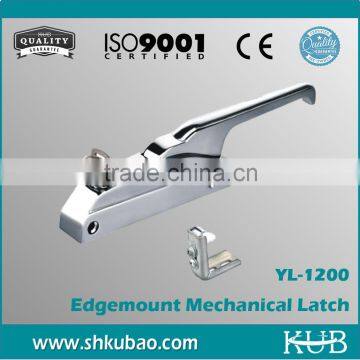 YL-1200 Edgemount Mechanical Latch (with lock)