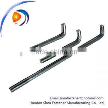 L Anchor bolt,Foundation Bolt L Type, Bent Bolt