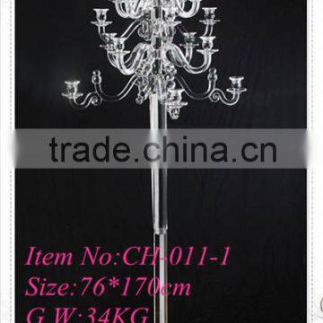 Model Wedding Crystal Candelabras For Table Centerpiece