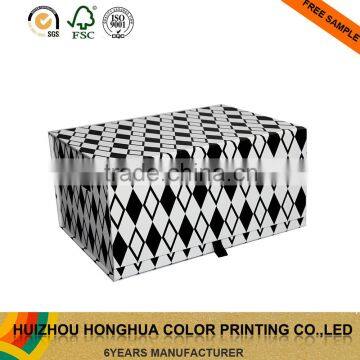 Packaging Box Design Paper Foldable Box Cardboard Storage Box for Office Stationery
