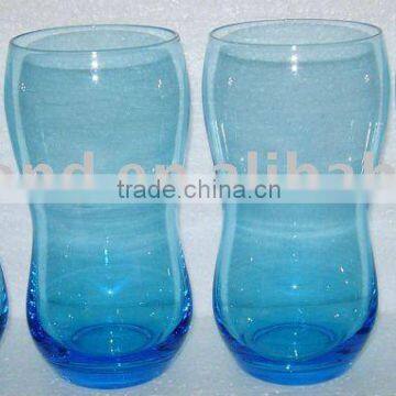 COLORED GLASS TUMBLER