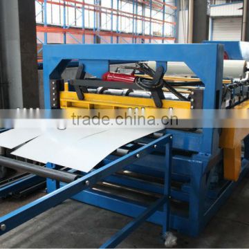 Simple slitting and cut to length machine