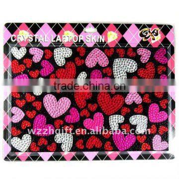 rhinestones skin case for macbook