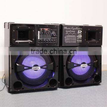 2.1 Professional Big Concert Karaoke Stage Speaker System With dj Mixer photo-2