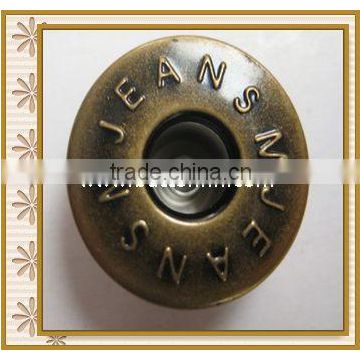 Factory wholesale metal button eyelet