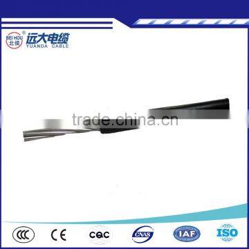 Suitable for cold areas aluminum core Black PE sheathed wire rubber insulation