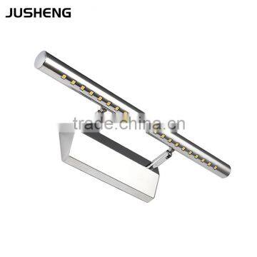 Indoor Wholesale 5W Stainless Steel LED Mirror Wall Light Bathroom Decoration lamp 40cm 110-220V