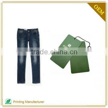 Wholesale Paper Clothing Jeans Tag Designs In China