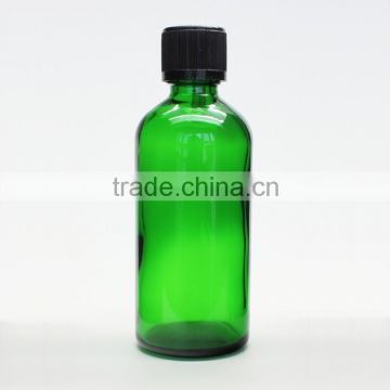 100ml Green Essential Oil Glass Bottle