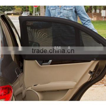 Good design mesh car Window Sunshade / car window sunshade curtain / auto sliding window curtain