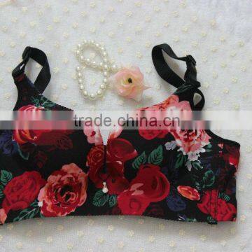 stylish flower bra women underwear