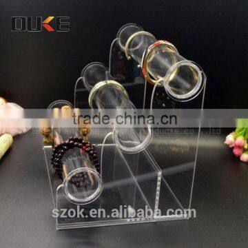 Free Standing Custom Clear Acrylic Jewelry Display Stand photo-4