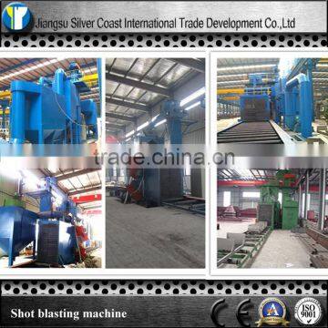 H-beam or metal sheet automatic cleaning shot blasting machine