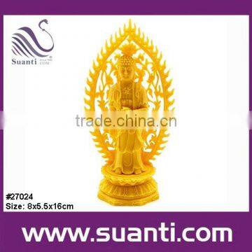 resin natural golden thousand hand buddha