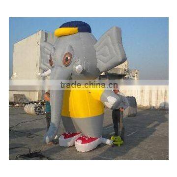 Giant Inflatable Elephant Mascot for Events ,cold Air Balloon F1048
