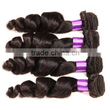 2016 6A Grade Factory Price Cheap Wholesale Loose Wave Virgin Brazilian Hair Extensions photo-5