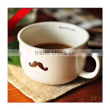 Hotsale beautiful design and workmanship ceramic tea cup in cheap price