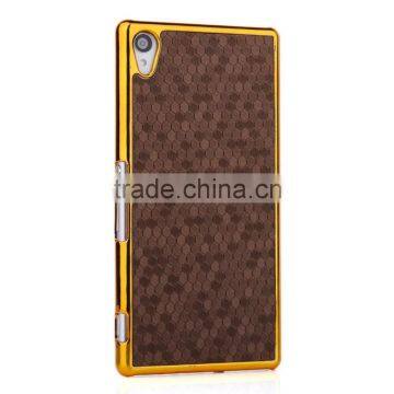 Football Grain Leather Coated Hard Shell for Sony Xperia Z4,Hard case for Sony Xperia Z4,case for Xperia Z4