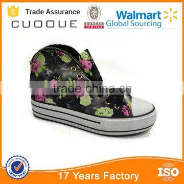 Women High Top Shoes Canvas Shoes photo-2