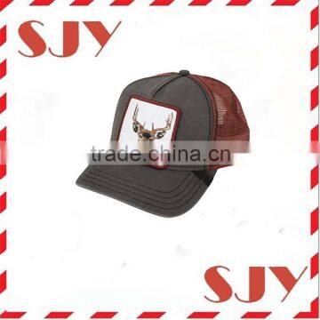 Pre-curved Embroidery Patch Custom Made Mesh Trucker Hats photo-5