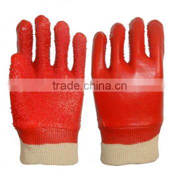 Good Quality of the China Rubber Dots Anti-Slip Pvc Glove photo-5