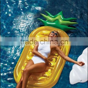 Swimming Pool Giant Inflatable Pineapple Float Toy Summer Swim Ring Water Raft