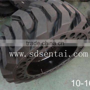 2015 Solid SkidSteer Tyre,Pattern is ST-605,31*6*10(rim 10-16.5),Hot Sale,Good Quality