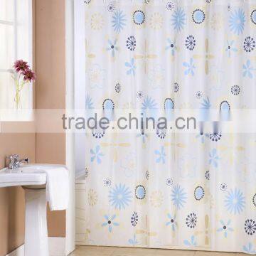 Wholesale Cheap Printed PEVA Shower Curtain