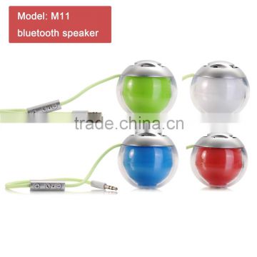 mini wireless portable lovers bluetooth speaker with TF card support with mic