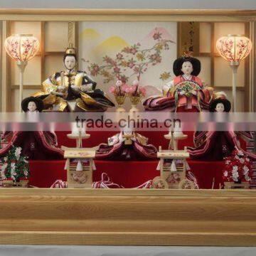 Handcrafted Made in Japan Products Hina / Gogatsu Ningyo Doll , Case Available