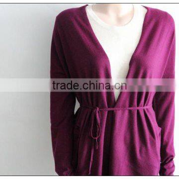 V neck cashmere cardigans