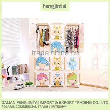 2015 Hot Sales Cheap Waterproof Almirah Designs Wardrobe photo-3