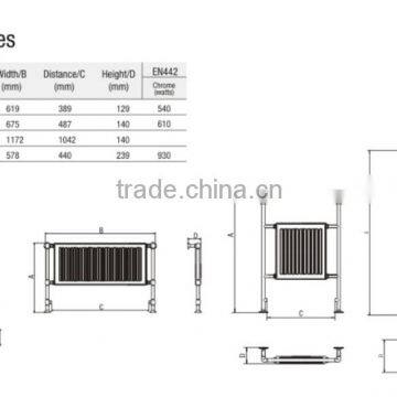 Traditional contemporary towel radiators HB-33 Series