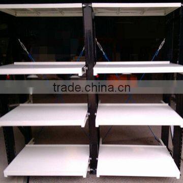 3 layers heavy duty warehouse mold drawer rack