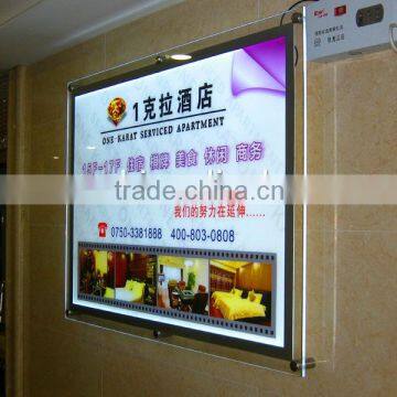 Advertising Product Acrylic Led Light Box Crystal Solar Led Display photo-2