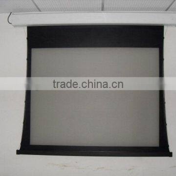 VS cheap price of motorized tab tensioned screen with remote control