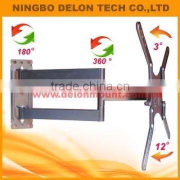 50 inch 360 degrees swivel retractable LED LCD tv wall bracket