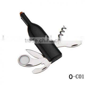 Bottle Shape Beer Opener Wine Corkscrew