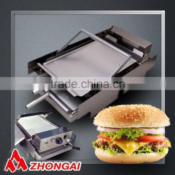 Electric steamed two layer commercial automatic hamburger machine