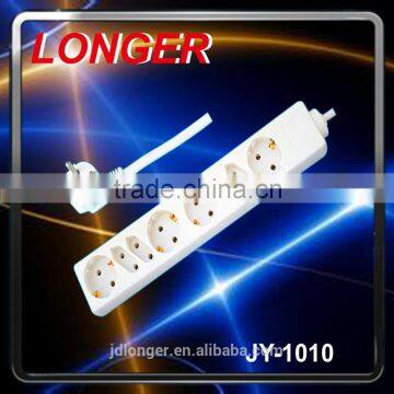 hot sale high quality EU 8 way extension socket power strip 16A 220V