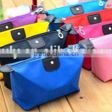 Hot sale Dumplings shape lady bag promotional costmetic bag travel cosmetic bag