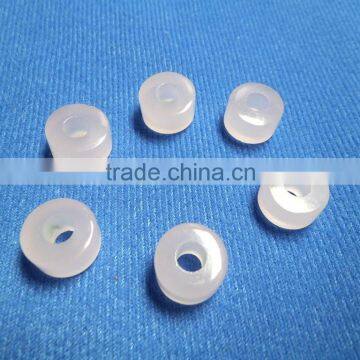 AAA Rose Color Quartz Smooth Handmade Big Hole Tyre Beads photo-2