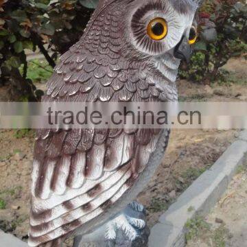 High Imitation Animal Plastic Blowing Hawk Decoy photo-3
