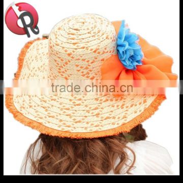 ladies floppy straw hat