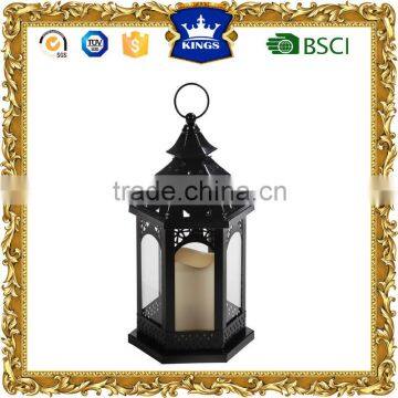 LED metal lantern moroccan lamps